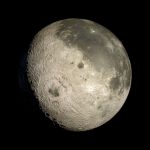 Moon Elements of this image furnished by NASA